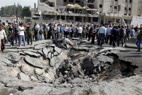 Twin Blasts Kill More Than 50 In Damascus