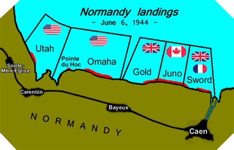 Normandy Landing Beaches D Day 06061944