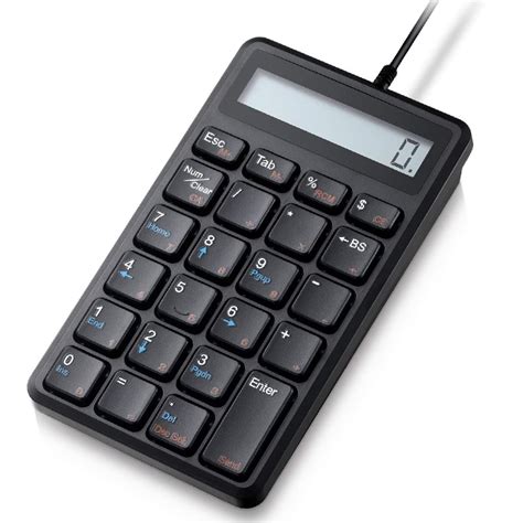 23 Keys Portable Numeric Keypad Keyboard With Calculator For Laptop