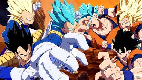 Dragon ball fighterz sports a large roster filled with iconic characters from the incredibly popular dragon ball series. Dragon Ball FighterZ - Goku, Goku, and Goku vs Vegeta ...