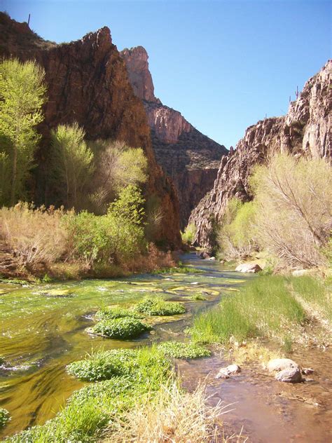 Aravaipa Canyon Arizona Wonders Of The World Beautiful Places