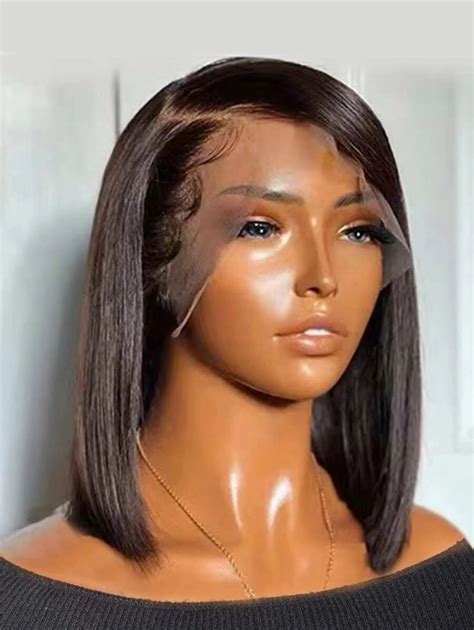 13 4 lace front straight human hair wig in 2022 human hair wigs wig hairstyles bob hairstyles