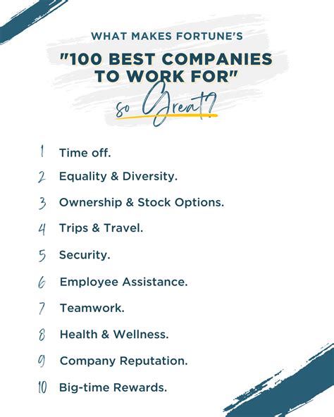 What Makes Fortunes 100 Best Companies To Work For So Great