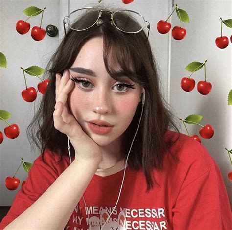 Cherries 🍒 Aesthetic Hair Makeup Tumblr Cute Makeup