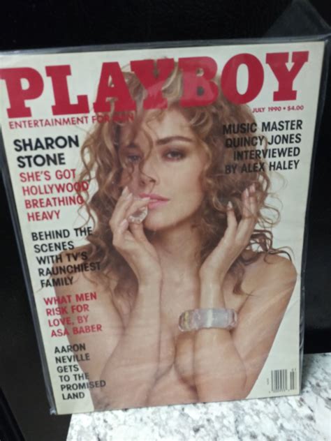 Playboy July Sharon Stone