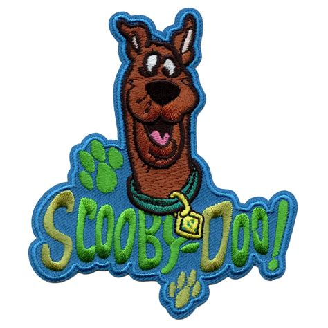Officially Licensed Scooby Doo Embroidered Iron On Patch