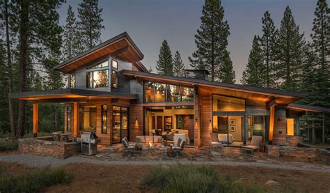 So i came up with 2 important factors technology and a passion for making mountain bikes. Facade II | Mountain modern home, House design, Modern ...