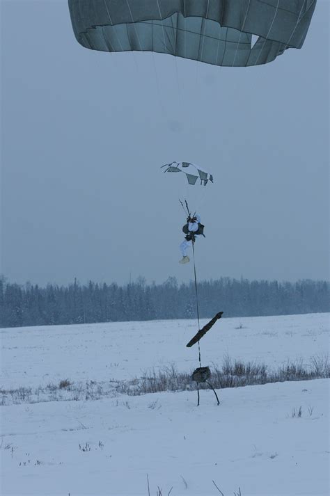 Spartan Paratroopers Jump In Arctic Gear Article The United States Army