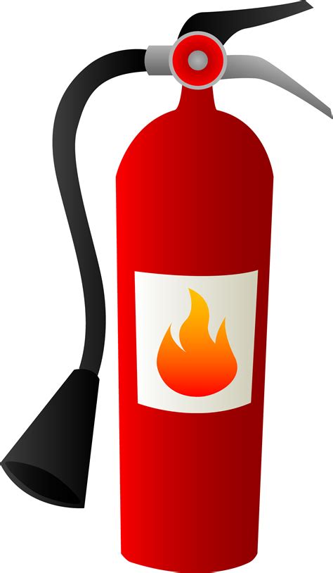 Just drop it into your project. Fire Extinguisher - Free Clip Art