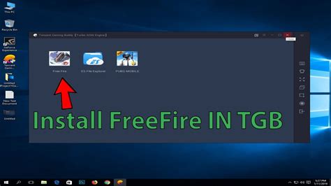 Follow this step by step guide to install the game on pc: How To Install Free Fire In Tencent Gaming Buddy 2019 Youtube