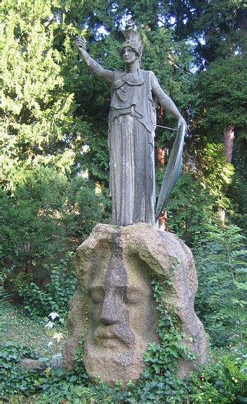 Athena Springing From Head Of Zeus Statue Know As Pallas Athena
