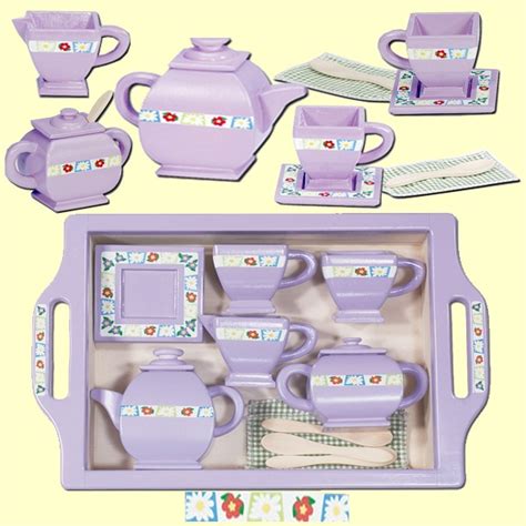 Wood Tea Set For Emma Grace Melissa And Doug Melissa And Doug