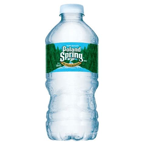 Poland Spring Brand 100 Natural Spring Water 12 Ounce