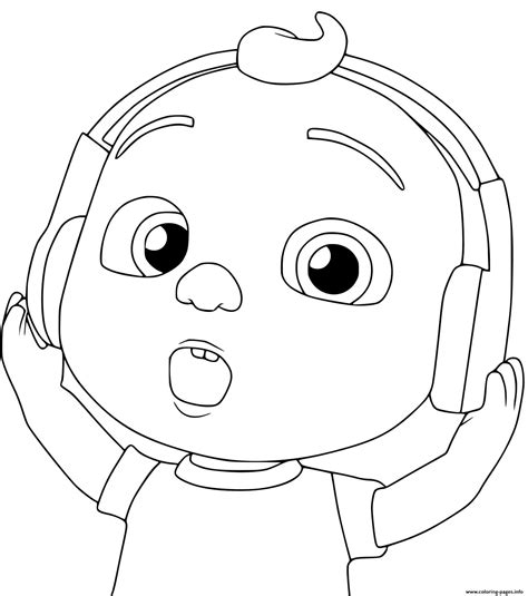 Cocomelon Friends Coloring Pages Coloring Pages