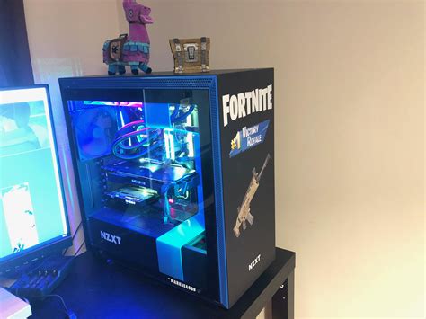 It Aint Much But Its Mine My First Gaming Pc Fortnite Themed R