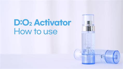 Oxygenceuticals How To Use Do2 Activator Youtube