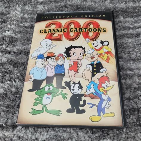 200 Classic Cartoons Collectors Edition 4 Dvd Set 799 Picclick