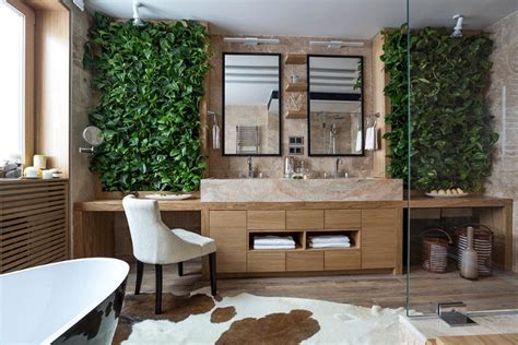This link is to an external site that may. Bathroom eco-design with small vertical gardens