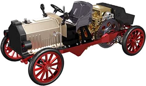 Ruiyif Single Cylinder Engine Vintage Model Cars Kits To Build For