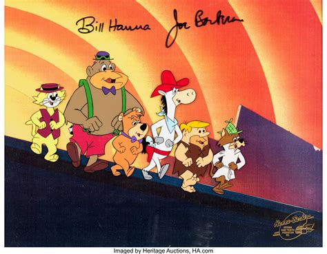 Hanna Barberas 50th A Yabba Dabba Doo Celebration Signed Lot