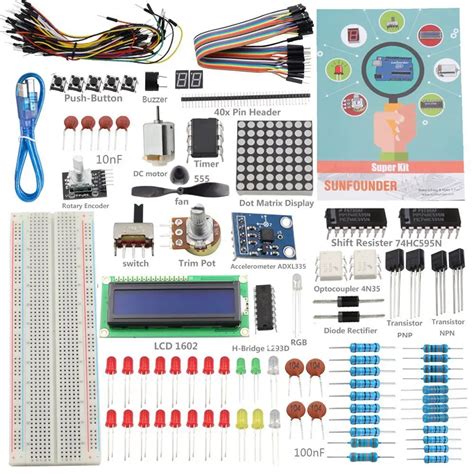 8 Best Arduino Starter Kit For Beginner Arduino Uno R3 Kit Components