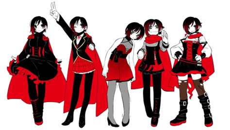 Create A Rwby All Ruby Outfits Tier List Tiermaker