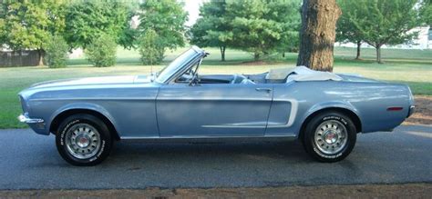 1968 Ford Mustang Brittany Blue