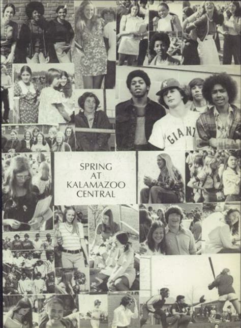 Explore 1975 Central High School Yearbook Kalamazoo Mi Classmates