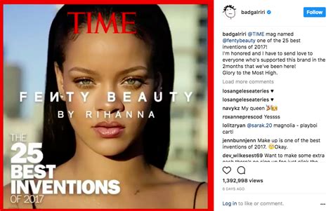 Rihanna Loves Gloss Bomb Fenty Beauty Makes Time Best