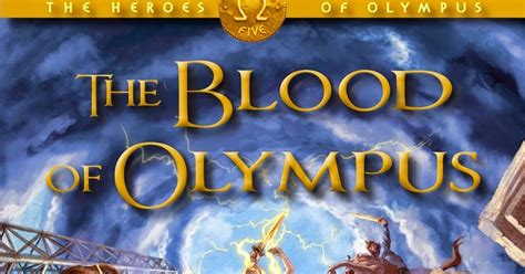 Rick Riordan Unleashes The Official Cover Of The Blood Of ...