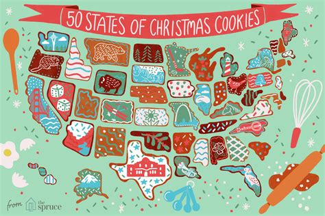 The Most Popular Christmas Cookie In Every State