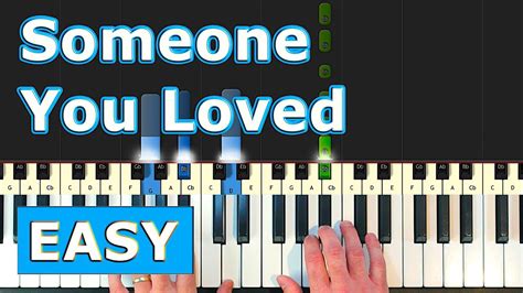 Lewis Capaldi Someone You Loved Easy Piano Tutorial Piano Understand