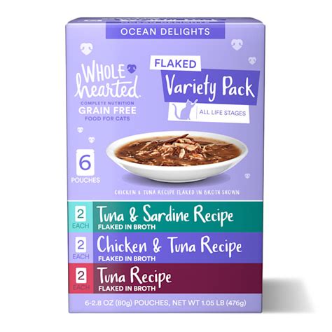 Sep 05, 2020 · best cat food in canada. WholeHearted Grain Free Ocean Delights Flaked Wet Cat Food ...