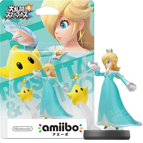 New Super Smash Bros Rare Rosalina Amiibo Figure Nintendo Wii U