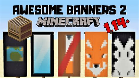 5 Awesome Minecraft Banner Designs With Tutorial 2 Loom Youtube