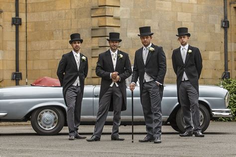 Traditional Top Hat And Tails Affleck And Moffat Wedding Suits Men