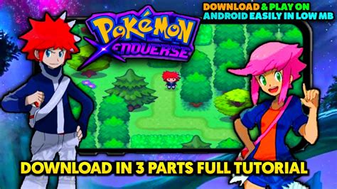Pokemon Xenoverse English Game File In 3 Parts Tutorial Pokemon