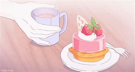Pink Aesthetic Anime Food  Food Pink Pastel And Strawberry 