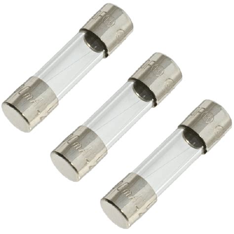 Tandy 25a 250v 5x20mm Fast Acting Glass Fuse 3pk