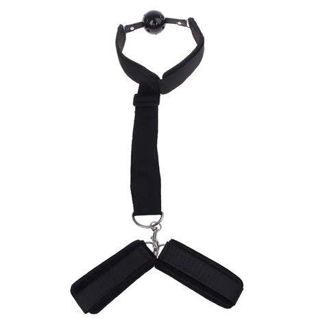 new unisex self bondage restraint set adult bdsm sm game nylon handcuffs sex toy bondage gear