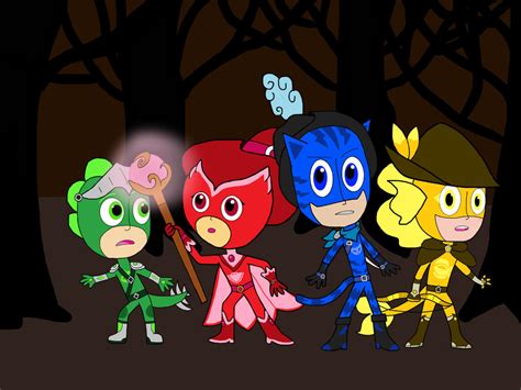 Request The Pj Mask Fantasy Heroes By Cmanuel1 On Deviantart