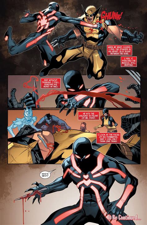 Remember When Kaine Killed Wolverine Scarlet Spider 17 R