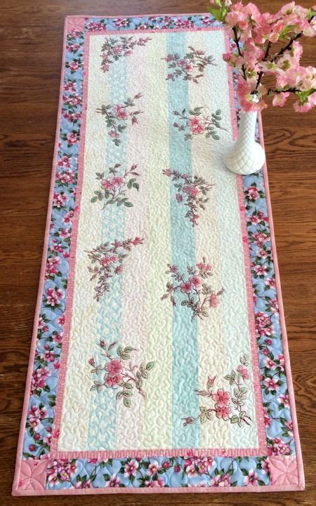 17 Best Images About Machine Embroidery Table Runners Table Toppers