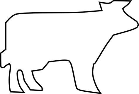Cow Outline Drawing At Getdrawings Free Download