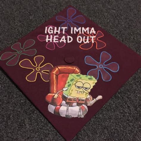 61 Funny Spongebob Graduation Caps That Are 110 Relatable Graduation