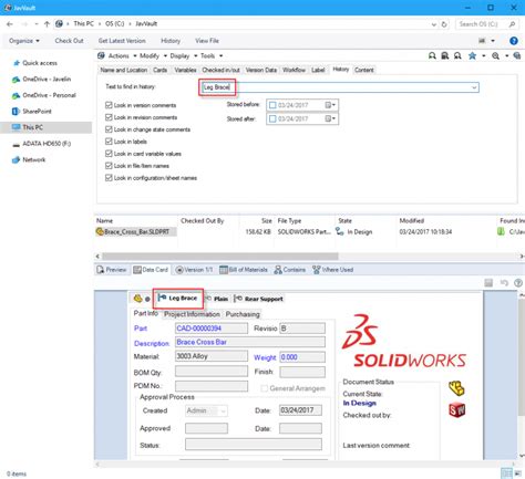 Solidworks Pdm Search Configuration Name In The Vault