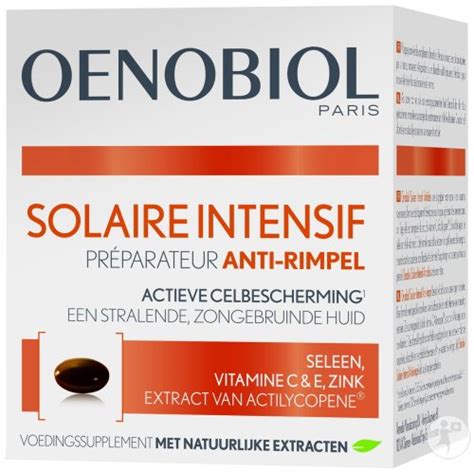 Oenobiol Solaire Intensif Nahrungsergänzungsmittel Anti Falten 30