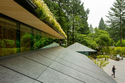 Behind The Building The Portland Japanese Garden By Kengo Kuma