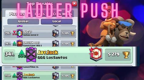 Ladder Push Push To 5600 Trophies Chill Stream Clash Royale Live