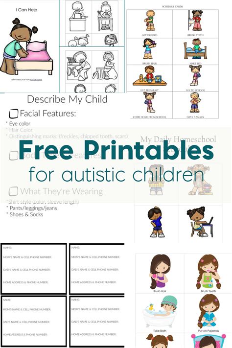 Printable Autism Writing Worksheets